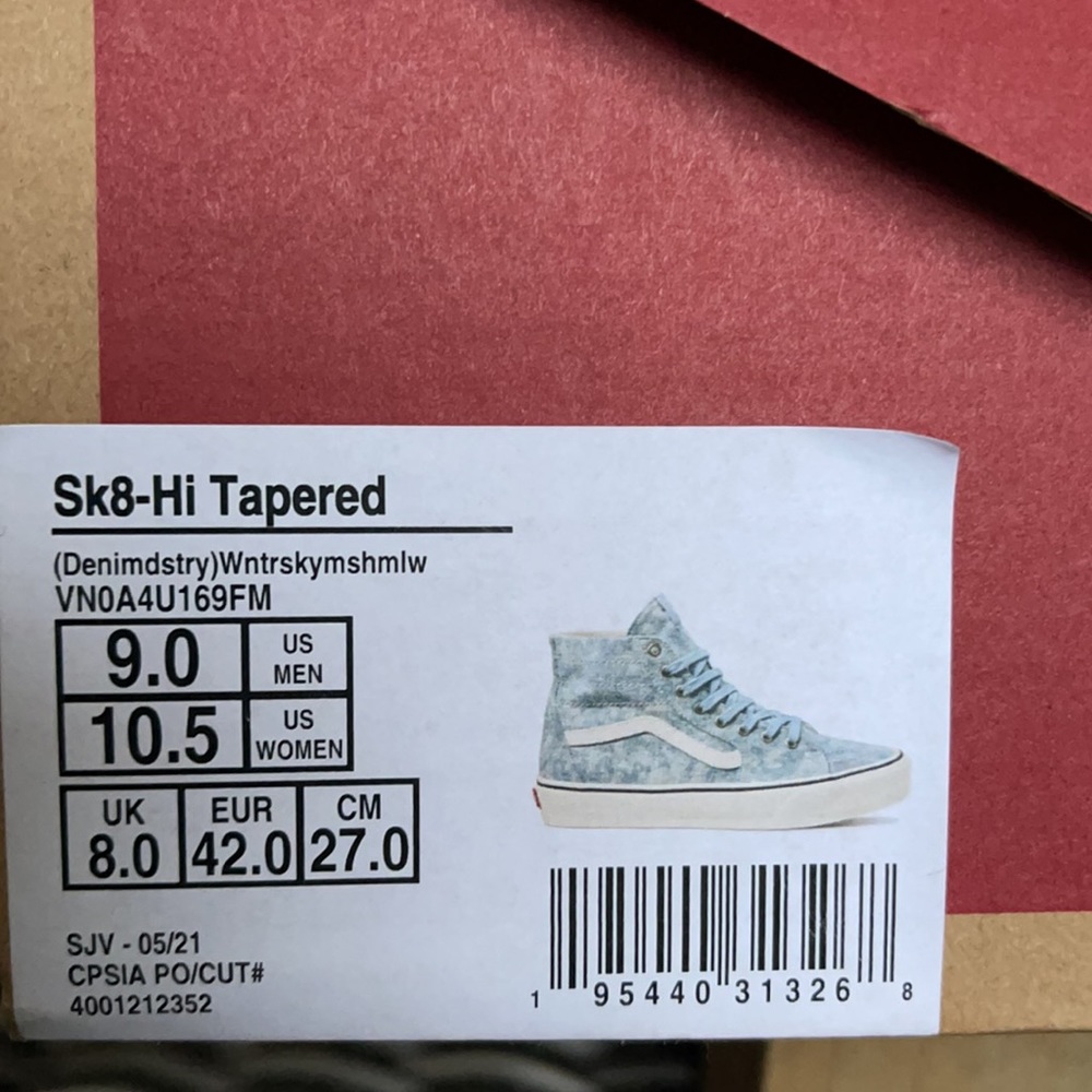 Vans Sk8-Hi Tapered Denimdstry MENS - Picture 16 of 16
